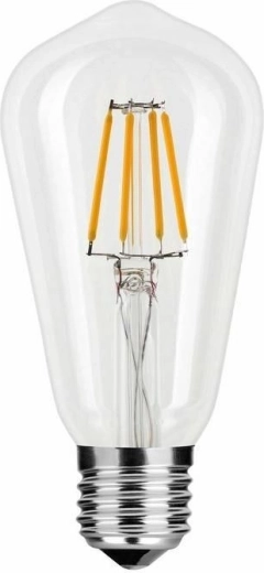 Modee LED filamentová žárovka ST64 4 W E27, 2700 K, 440 lm