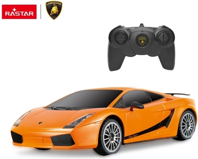Dálkově ovládané Lamborghini Superleggera Rastar v měřítku 1:24 – Oranžová