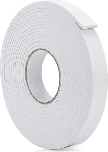 FX Tools bílá samolepicí pěnová těsnicí páska na dveře a okna 2 cm, 6 m