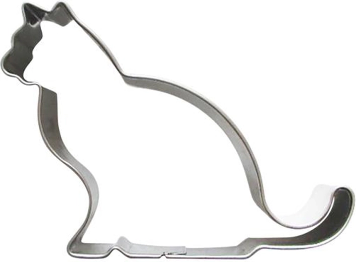 Vykrajovátko na cukroví – kočka, nerez 5–6 cm