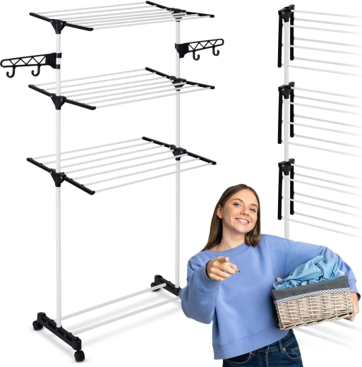 Stojanová sušák na prádlo Delia 15 m