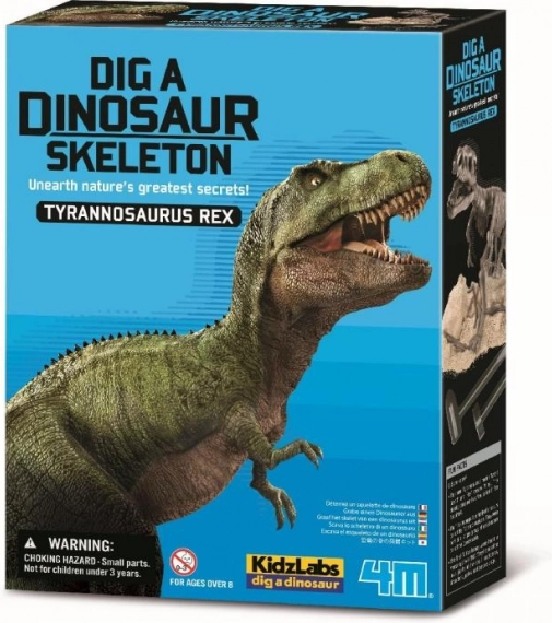 Vykopávky dinosauří kostry T-Rex – vzdělávací sada