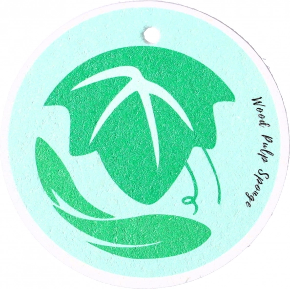 Přírodní houbička na nádobí - zelená