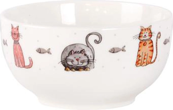 Keramická miska 500 ml s motivem kočky a psa TORO