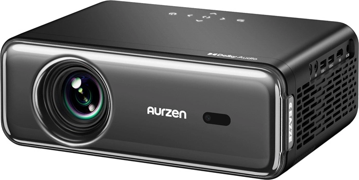 Projektor Aurzen Eazze D1 Pro Full HD s podporou 4K a Dolby Audio