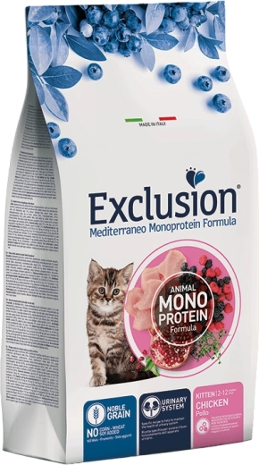 Exclusion Kitten kuřecí granule pro koťata 300 g