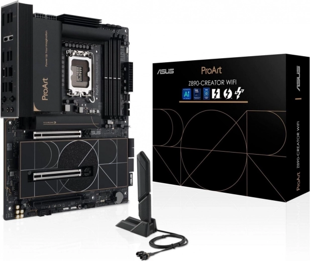 ASUS ProArt Z890 Creator WiFi – základní deska pro tvůrce s Thunderbolt 5, 10G LAN a Wi‑Fi 7