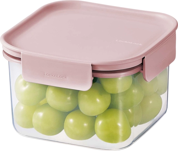 LocknLock Classic Plus dóza na potraviny 860 ml růžová