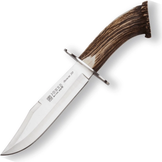 Joker crown bowie lovecký nůž s parohovou rukojetí 20 cm - 1 kus