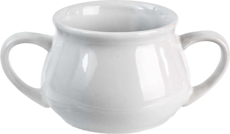 Keramická polévková miska TORO 460 ml bílá