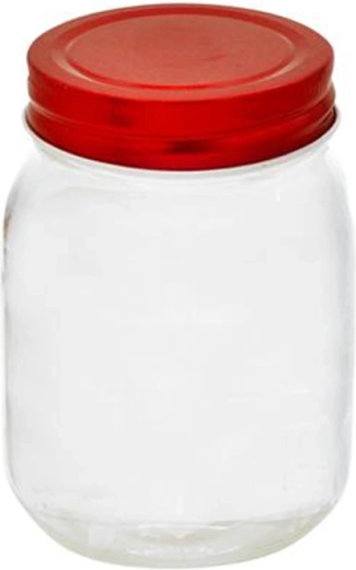 Zavařovací sklenice s víčkem TORO 380 ml