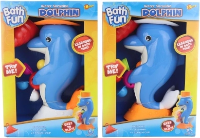 Delfín do vody – vodní mlýnek s přísavkami