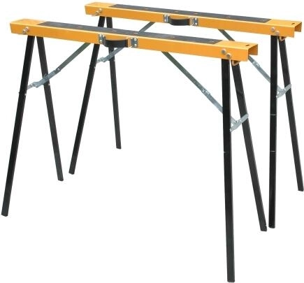 Skládací stavební koza z oceli 100 × 40 × 80 cm, sada 2 ks