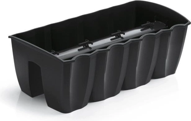 Truhlík na zábradlí Crown 58 cm – antracit