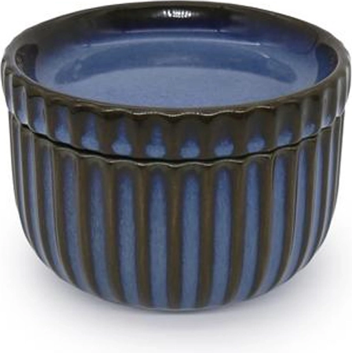 Kameninová miska s víčkem TORO 290 ml modrá