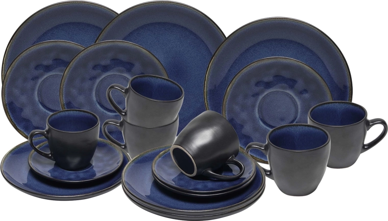 Sada šálků na kávu a čaj 18 ks