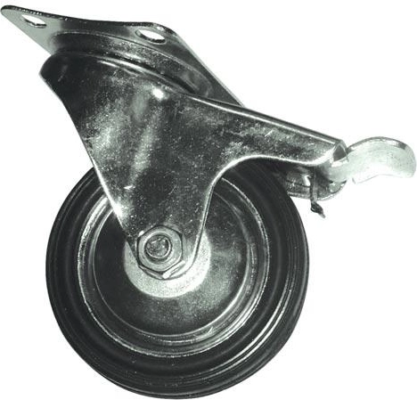 Otočné kolečko s brzdou 75 mm, nosnost 40 kg