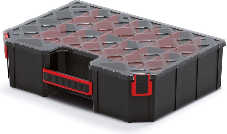 Vysoký organizér TAGER CARBO PLUS s přepážkami 390 × 284 × 105 mm