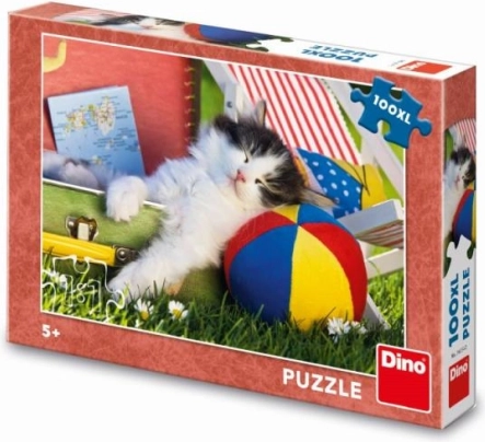Puzzle Kotě odpočívá 100 XL dílků