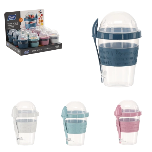 Pojemník na jogurt TITIZ Take & Go 600 ml s lžičkou