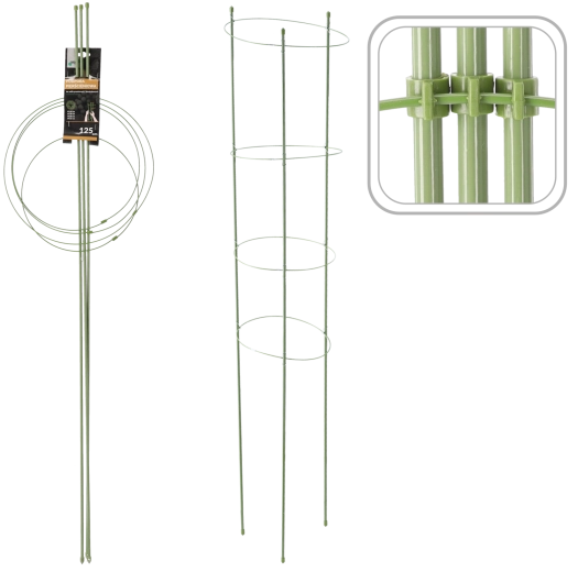 Kruhová opora pro rostliny 125 cm