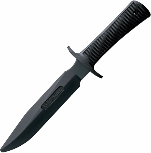 Tréninkový nůž z gumy COLD STEEL Military Classic 17 cm, černý