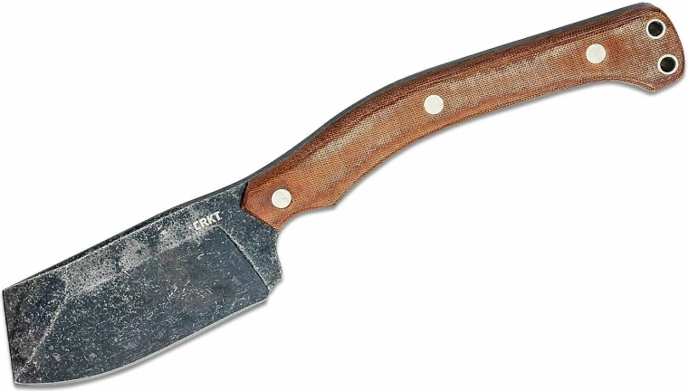 Venkovní nůž CRKT Razel Nax Brown 11 cm, Micarta, pouzdro z termoplastu