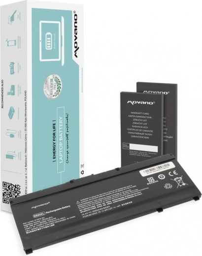 Baterie Movano SR04XL pro HP Omen 15 (15-DC, 15-CE) 3500 mAh 54 Wh