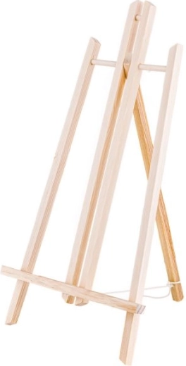 Dřevěný stolní malířský stojan (třínožka)