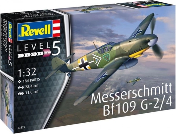 Plastikový model messerschmitt bf 109 g-2/4 1/32