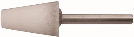 Brusné kuželové tělísko se stopkou 20/40 × 32 mm, zrno 80