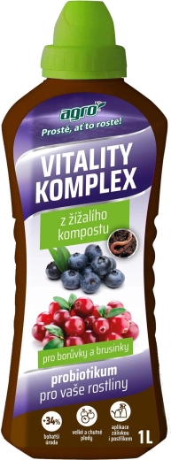 AGRO Vitality Komplex s borůvkou, brusinkou a probiotiky 1 l
