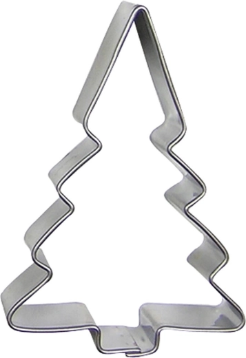 Nerezová vykrajovátka na cukroví – stromeček, sada 10 ks
