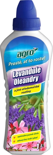 Agro kapalné hnojivo pro levandule a oleandry 1 l