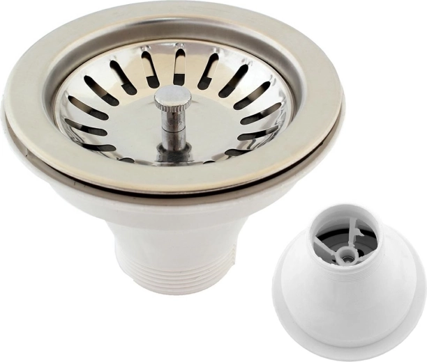 Kovová zátka do dřezu se sítkem 3,5"