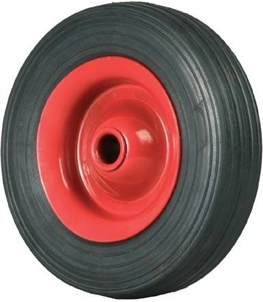 Plné kolo k rudlíku 120 mm s kovovým diskem a kluzným nábojem 12 mm