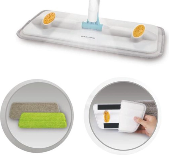 Náhradní polštářky z mikrovlákna pro rozprašovací mop, 2 ks