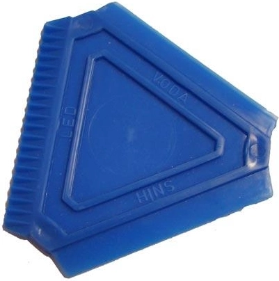 Škrabka na led trojúhelníková 8 × 8 × 8 cm, mix barev