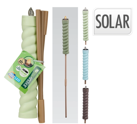 Solární LED svíčka