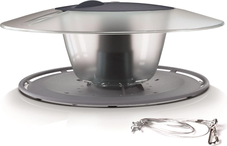 Krmítko pro ptáky Birdyfeed Round šedý kámen