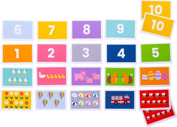 Karetní hra Snap! Počítání 1–10