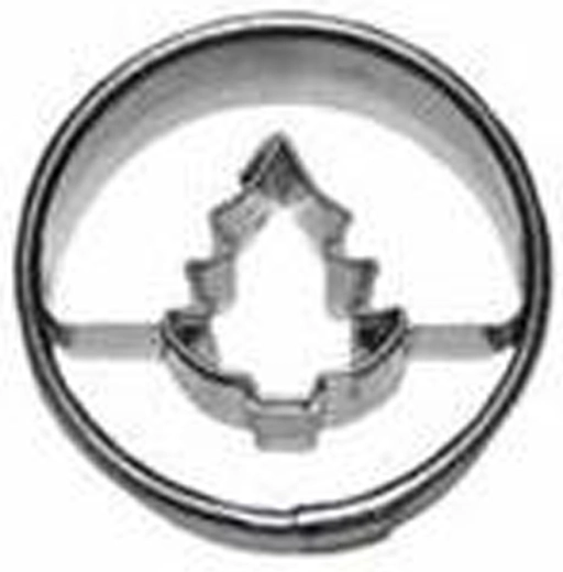 Vykrajovátko na cukroví kolečko se stromečkem 4 cm TORO