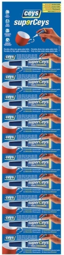 Vteřinové lepidlo 3 g SUPERCEYS Instant Glue Universal – balení 10 ks