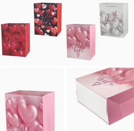 Dárková taška 23 × 18 × 10 cm – mix motivů