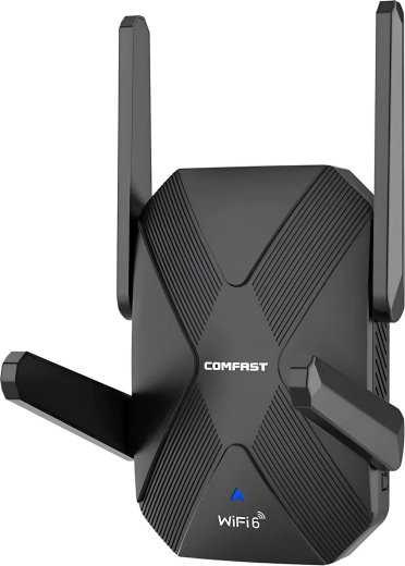 Comfast WiFi 6 zesilovač signálu (repeater) 1500 Mb/s
