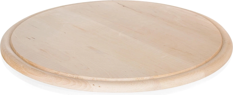 Kulaté dřevěné prkénko na krájení 22 cm