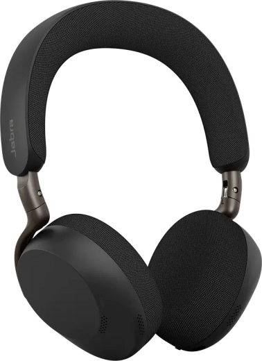 Bezdrátová náhlavní souprava Jabra Evolve3 75 UC s adaptérem Link 390c, černá