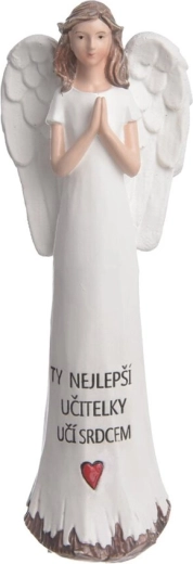 Keramický anděl pro učitelky 19 cm