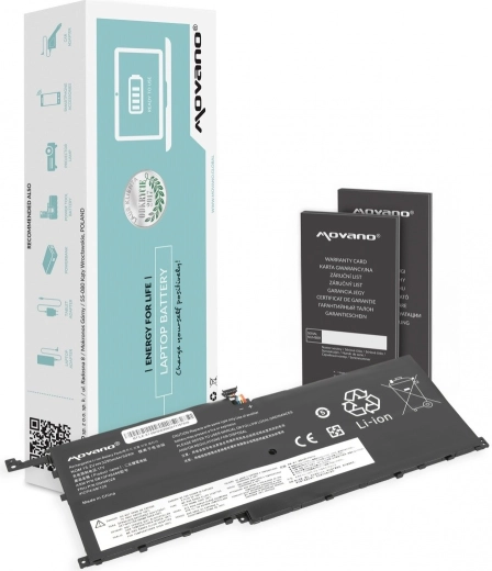 Movano baterie pro Lenovo ThinkPad X1 Carbon (20FB) 3290 mAh (50 Wh)