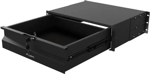 Lanberg zásuvka do racku 19" 3u 360 mm černá